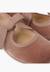 Chaussures babies velours avec nœud gros-grain filles Beige+Bleu de france+Bleu marine+Bordeaux+Gris+Noir+Rose pâle+Vert 42 - vertbaudet enfant 