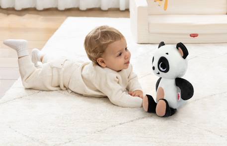 Tiny love peluche veilleuse snuggly buddy panda Blanc et noir 4 - vertbaudet enfant 