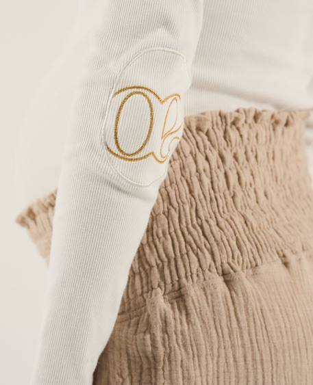Pantalon de maternité myriam Beige+Bleu 4 - vertbaudet enfant 