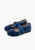 Chaussures babies velours avec nœud gros-grain filles Beige+Bleu de france+Bleu marine+Bordeaux+Gris+Noir+Rose pâle+Vert 10 - vertbaudet enfant 