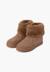 Bottes à col roulé en fourrure pour fille Bleu marine+Gris+Rose+Taupe 22 - vertbaudet enfant 