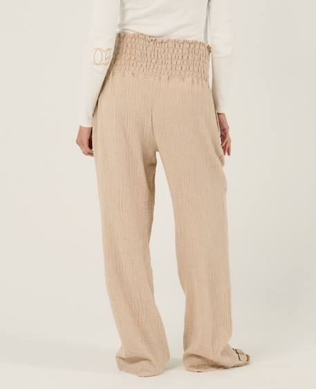 Pantalon de maternité myriam Beige+Bleu 3 - vertbaudet enfant 