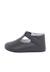 Salomés en cuir avec fermeture scratch Beige+Blanc+Bleu marine+Couleur cuir+Gris 13 - vertbaudet enfant 