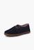 Chaussures à lacets en suède avec semelle caramel Bleu marine+Camel+Gris foncé+Taupe 2 - vertbaudet enfant 