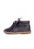 Bottines en cuir à lacets monkey face Bleu marine+Couleur cuir+Marron 1 - vertbaudet enfant 