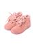 Bottines à lacets en daim avec ornement flocon de neige Gris+Rose+Taupe 10 - vertbaudet enfant 