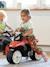 Draisienne moto street avec roues silencieuses Gris anthracite et orange+Rouge corail 9 - vertbaudet enfant 