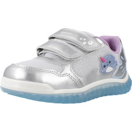 Basket fille modèle b lightyloo girl Argent c1294 4 - vertbaudet enfant 