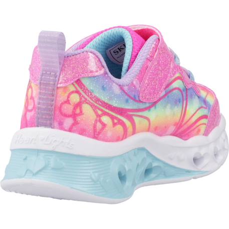 Basket fille Rose hplv+Violet 3 - vertbaudet enfant 