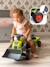 Porteur tractopelle claas 1er âge avec roues silencieuses, excavatrice et remorque Vert claas 2 - vertbaudet enfant 
