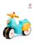 Draisienne strada - Scooter à roues silencieuses Bleu et jaune+Crème et rose 4 - vertbaudet enfant 