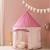 Tente de jeu Beige+Fushia 5 - vertbaudet enfant 