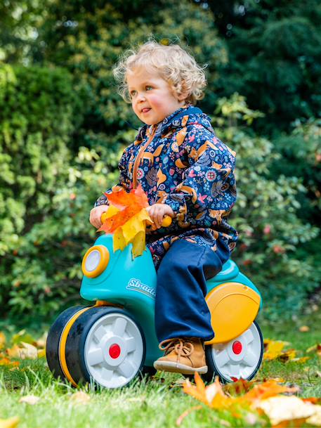 Draisienne strada - Scooter à roues silencieuses Bleu et jaune+Crème et rose 3 - vertbaudet enfant 