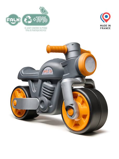Draisienne moto premier avec roues silencieuses Bleu+Gris+Rouge 9 - vertbaudet enfant 