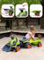 Porteur tractopelle claas 1er âge avec roues silencieuses et remorque Vert claas 3 - vertbaudet enfant 