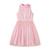 Robe demoiselle d'honneur   poudré avec noeud dos   hepburn Rose paillettes argentées 1 - vertbaudet enfant 