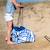 Tapis de jeu & sac à jouets outdoor - pirate Blue & beige 6 - vertbaudet enfant 