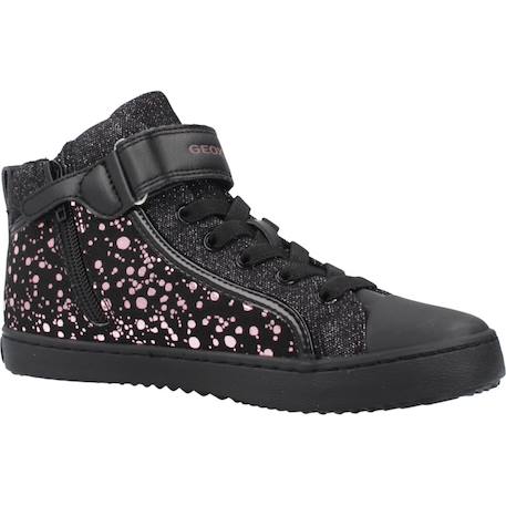 Basket fille modèle j kalispera girl Noir c0037+Rose c8049 5 - vertbaudet enfant 