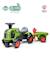 Porteur tracteur claas 1er âge avec remorque, pelle et râteau Vert claas 4 - vertbaudet enfant 