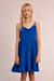 Robe courte à volants Cobalt blue+Cream 4 - vertbaudet enfant 