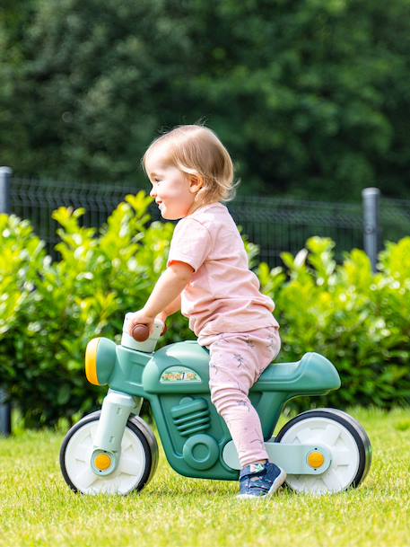 Draisienne moto premier avec roues silencieuses Bleu+Gris+Rouge+Vert vintage 18 - vertbaudet enfant 