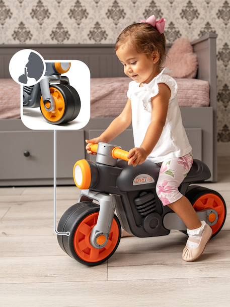 Draisienne moto premier avec roues silencieuses Bleu+Gris+Rouge 7 - vertbaudet enfant 