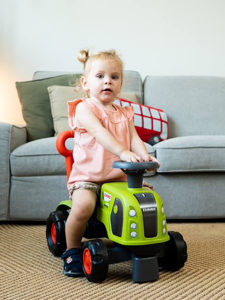 Porteur tracteur claas 1er âge avec barre d'aide à la marche Vert claas 3 - vertbaudet enfant 