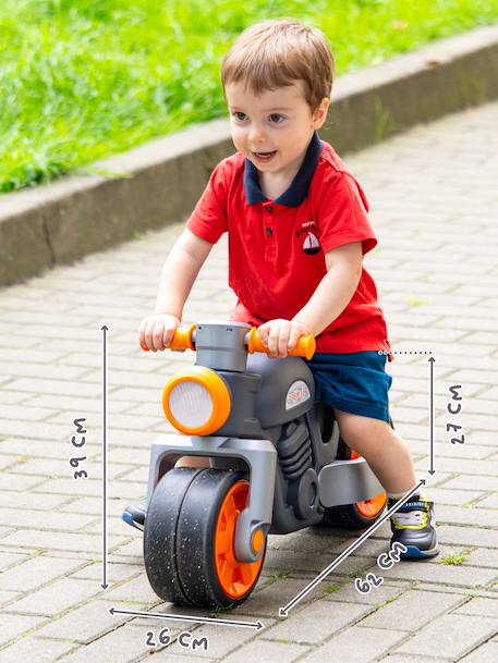 Draisienne moto premier avec roues silencieuses Bleu+Gris+Rouge 10 - vertbaudet enfant 