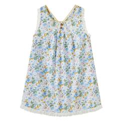 Robe cérémonie  fleurie   à bretelles croisées  anaïs  - vertbaudet enfant