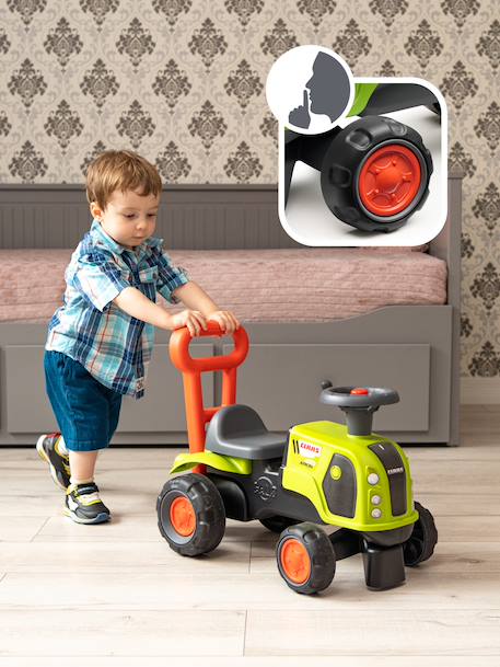 Porteur tracteur claas 1er âge avec roues silencieuses Vert claas 3 - vertbaudet enfant 