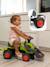 Porteur tractopelle claas 1er âge avec roues silencieuses et remorque Vert claas 2 - vertbaudet enfant 