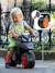 Draisienne moto street avec roues silencieuses Gris anthracite et orange+Rouge corail 2 - vertbaudet enfant 