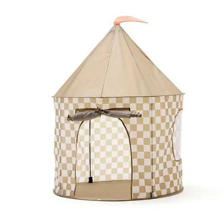 Tente de jeu Beige+Fushia 1 - vertbaudet enfant 