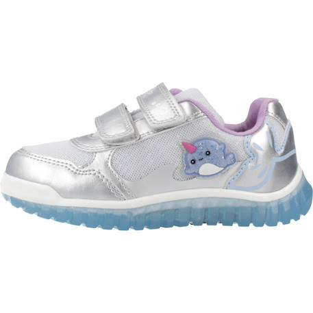 Basket fille modèle b lightyloo girl Argent c1294 2 - vertbaudet enfant 
