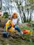 Pelleteuse super builder entièrement articulée avec remorque avec tamis et jeux de sable Jaune 2 - vertbaudet enfant 
