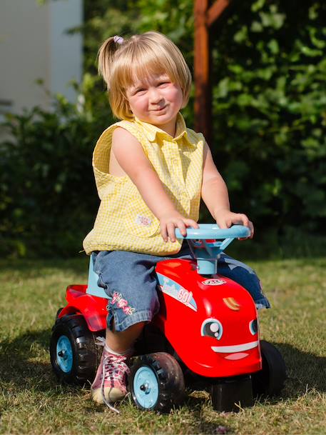Porteur tracteur avec remorque Blanc et rose+Rouge et bleu 8 - vertbaudet enfant 
