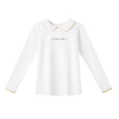 T-shirt   à col claudine  et manches longues   sophia  - vertbaudet enfant