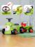 Porteur tracteur avec remorque Rouge+Vert Claas+Vert vintage 9 - vertbaudet enfant 