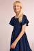 Robe smockée Navy blue+Rouge 3 - vertbaudet enfant 