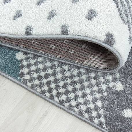 Tapis enfant tissé cloudy Bleu+Rose 3 - vertbaudet enfant 