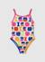 Maillot de bain fille imprimé pommes Multicolore 1 - vertbaudet enfant 
