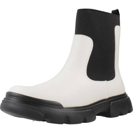 Bottes fille modèle j junette Blanc 4 - vertbaudet enfant 