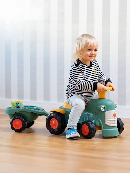 Porteur tracteur avec remorque Rouge+Vert Claas+Vert vintage 13 - vertbaudet enfant 