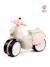 Draisienne strada - Scooter à roues silencieuses Bleu et jaune+Crème et rose 10 - vertbaudet enfant 