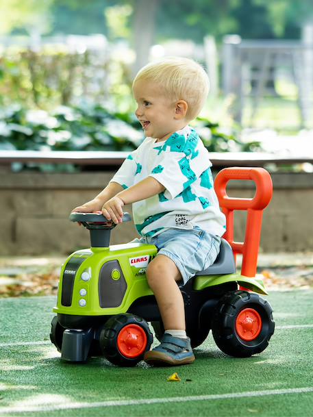 Porteur tracteur claas 1er âge avec barre d'aide à la marche Vert claas 1 - vertbaudet enfant 