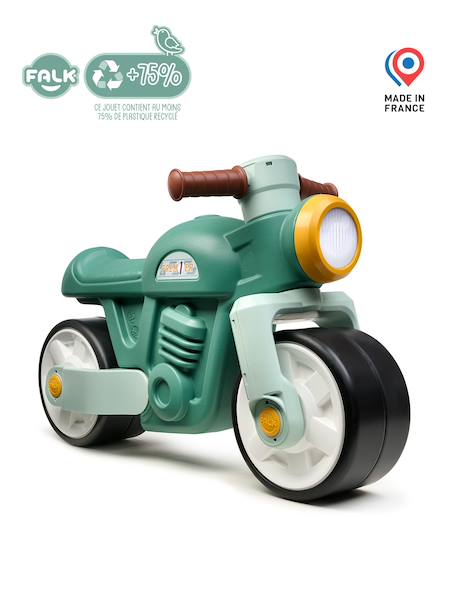 Draisienne moto premier avec roues silencieuses Bleu+Gris+Rouge+Vert vintage 19 - vertbaudet enfant 