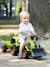 Porteur tractopelle claas 1er âge avec roues silencieuses, excavatrice et remorque Vert claas 1 - vertbaudet enfant 