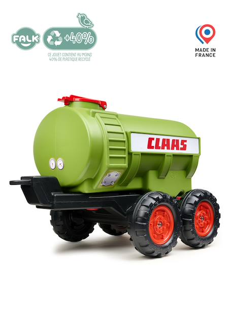 Remorque citerne Claas grande capacité avec Robinet et épandeur,  capacité 30l,  100% Fabriqué en France Vert claas 4 - vertbaudet enfant 
