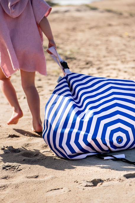 Play&go - tapis de jeu & sac à jouets outdoor - beach Blue & beige 3 - vertbaudet enfant 