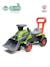 Porteur tracteur claas 1er âge avec pelle frontale et barre d'aide à la marche Vert claas 4 - vertbaudet enfant 